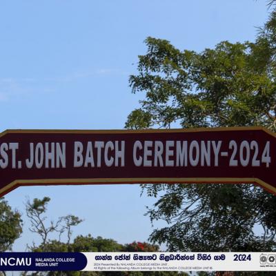 ශාන්ත ජෝන් ශිෂ්‍යභට නිළධාරීන්ගේ විසිර යාම 2024